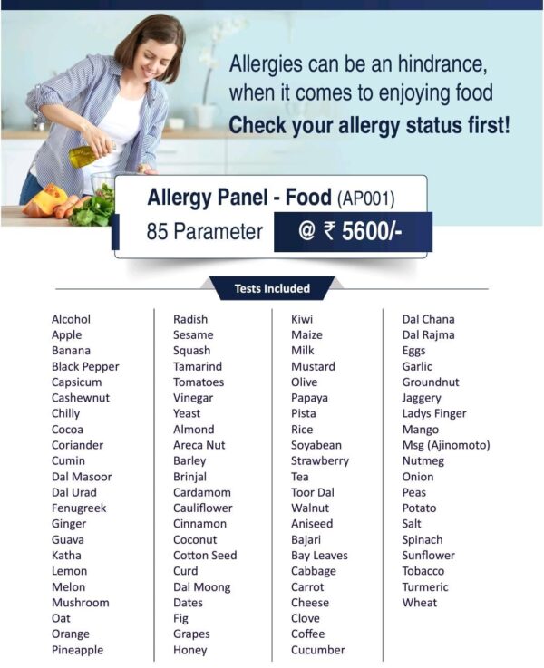 ALLERGY PANEL - FOOD