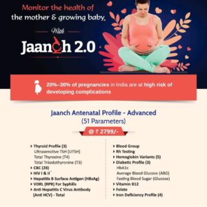 JAANCH ANTENATAL PROFILE - ADVANCED