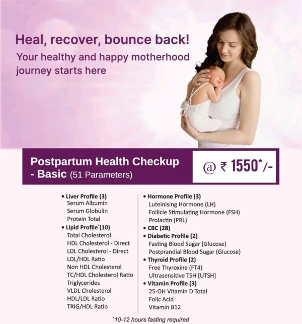 POSTPARTUM HEALTH CHECKUP - BASIC