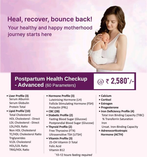 POSTPARTUM HEALTH CHECKUP - ADVANCED